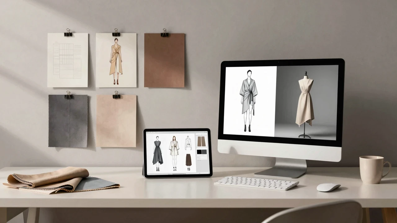 AI服装设计全流程:从Midjourney草图到CLO 3D虚拟打版,5步打造爆款